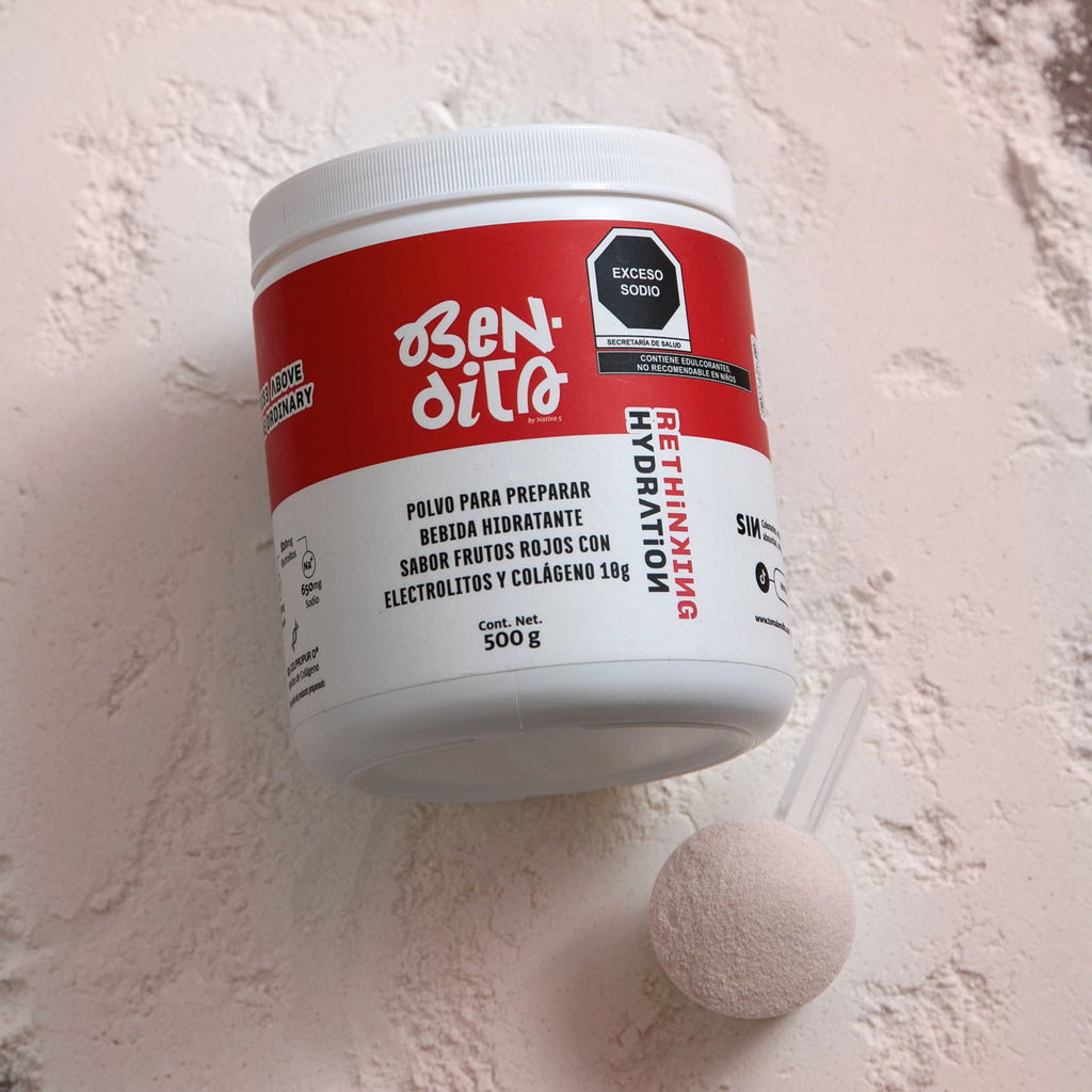 Electrolitos + Colágeno Hidrolizado 500 g