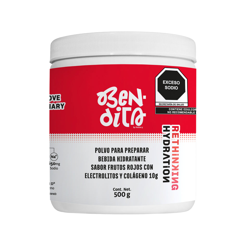 Electrolitos + Colágeno Hidrolizado 500 g