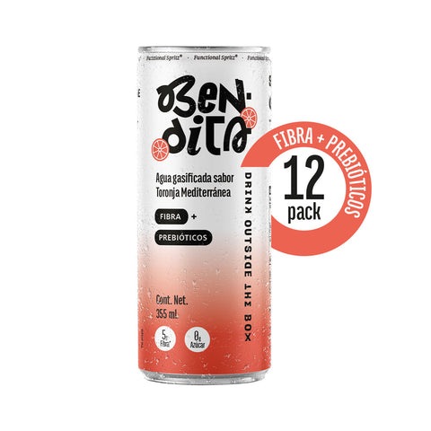 Functional Spritz sabor Toronja Mediterranea