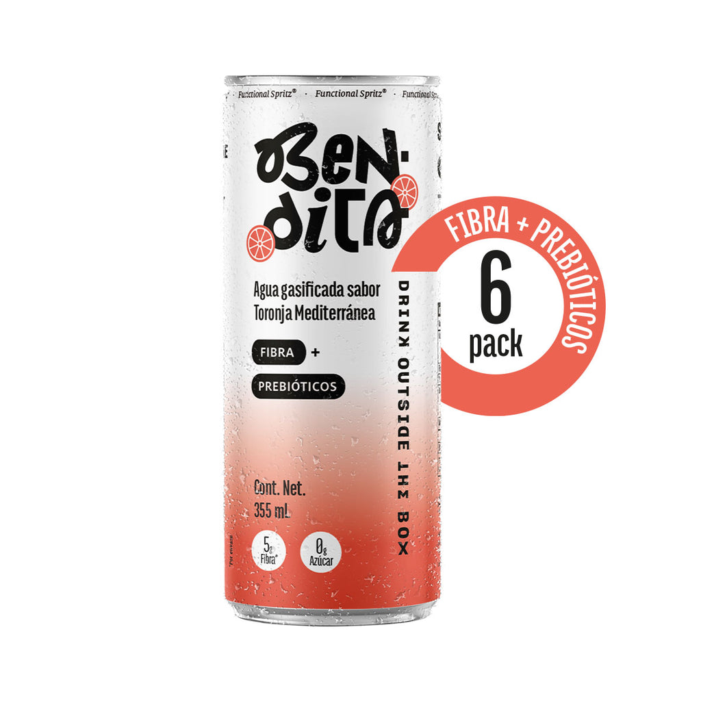Functional Spritz sabor Toronja Mediterranea