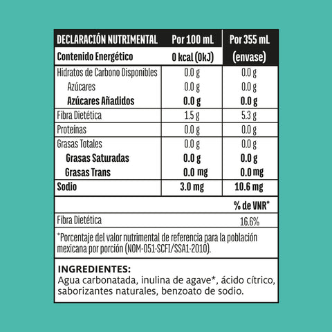 Functional Spritz sabor Limón-Hierbabuena