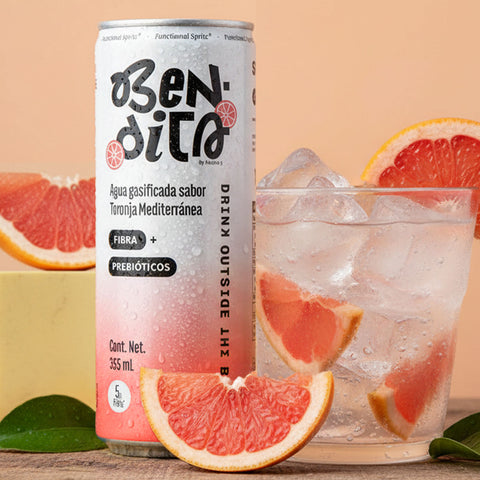 Functional Spritz sabor Toronja Mediterranea