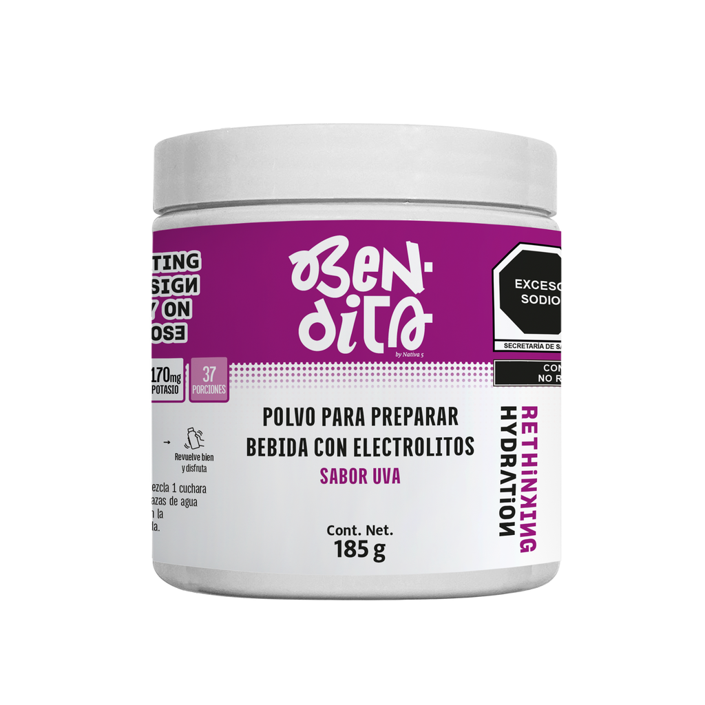 Electrolitos Uva 185 gr